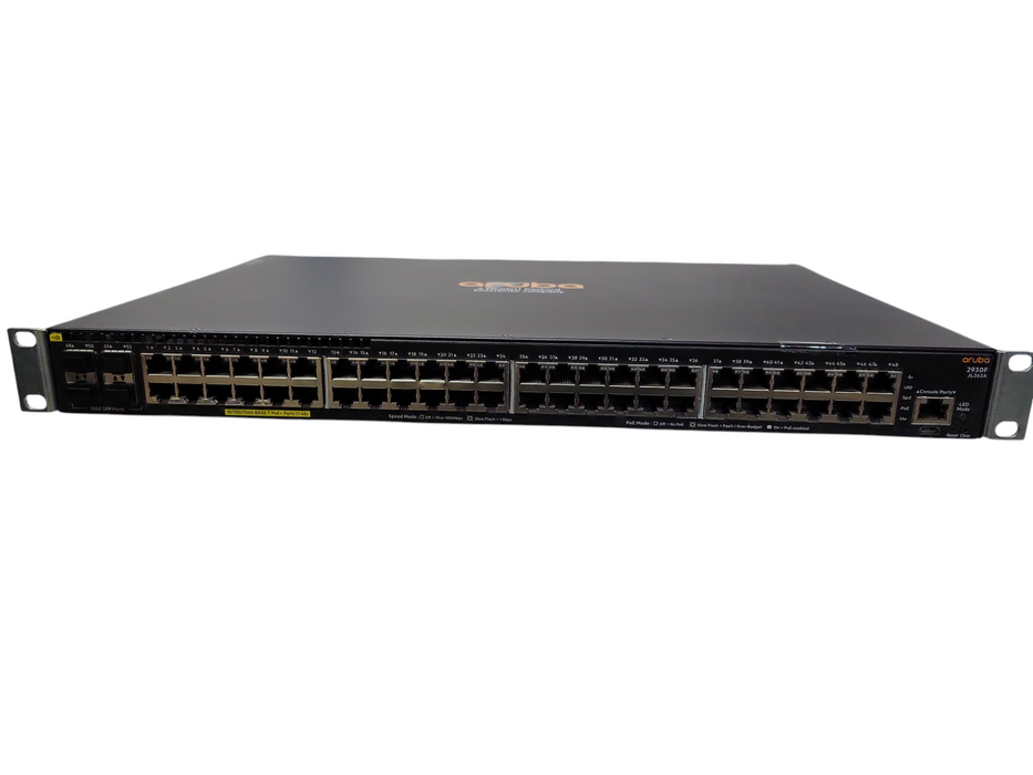 Aruba JL262A 2930F 48G PoE+ 4SFP+ Switch 1Gb/s port