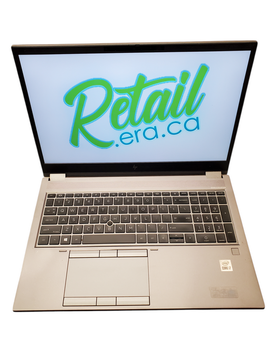 HP Zbook Fury 15 G7 Laptop i7-10750H 512GB SSD 32GB RAM Quadro T1000 Max-Q