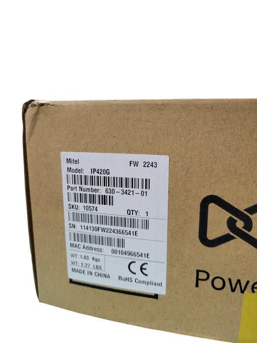 Mitel IP420G - VoIP IP Phone 630-3421-01