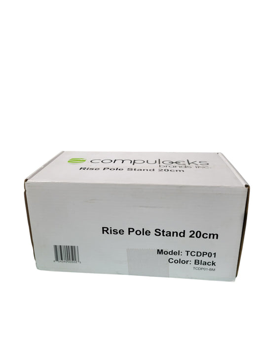 Compulocks Rise Pole Stand 20cm - Black TCDP01