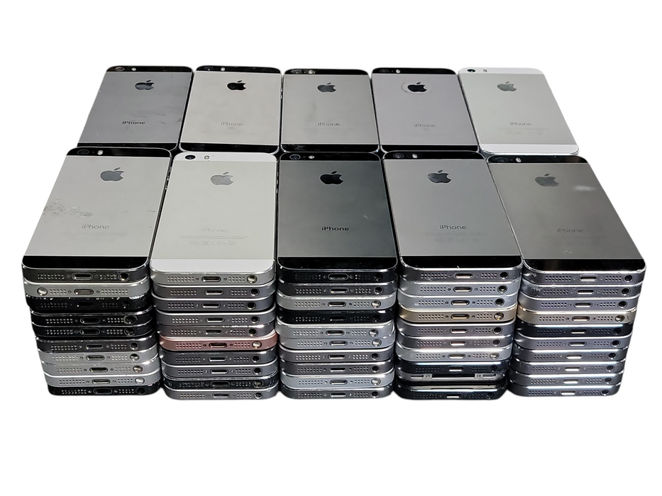 Lot of 100x Apple iPhones [5 / 5S / SE1 / 5C | AS-IS]
