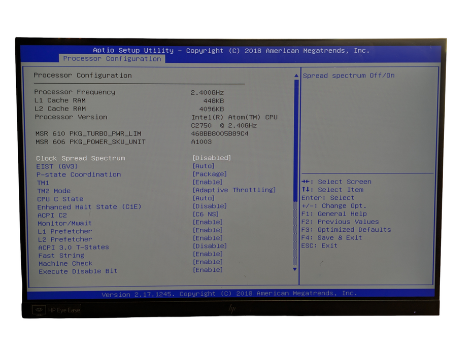 Supermicro CSE-504 A1SAi-2750F 8 Core Intel Atom C2750 4GB RAM