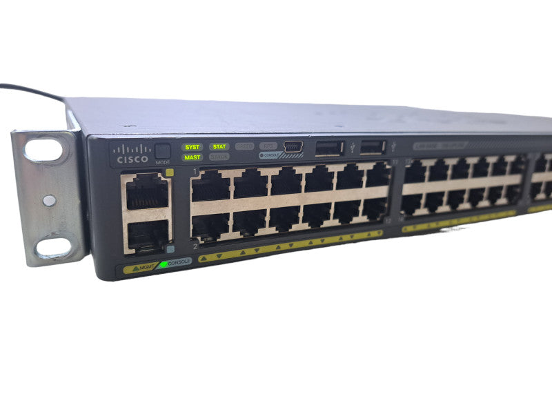 Cisco WS-C2960X-48TD-L | 48 Port Gigabit Switch | 2x 10G SFP+ *READ*