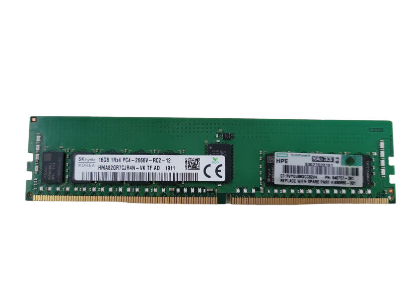 SK hynix 16GB 1Rx4 PC4-2666V-RC2-12 Server Ram Q!