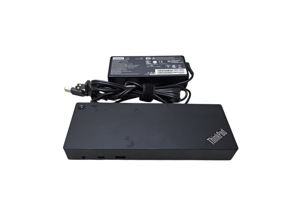 Lenovo ThinkPad Thunderbolt 3 Docking Station w/ 135W Power Adapter