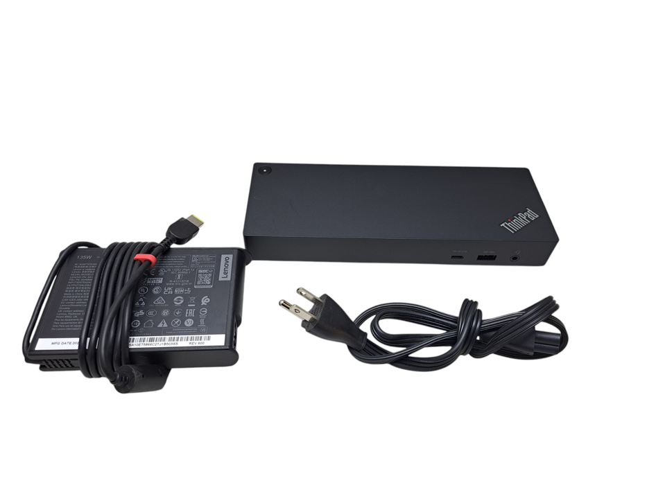 Lenovo ThinkPad Universal Thunderbolt 4 Dock DK2131 w/ 135W Power Adapter