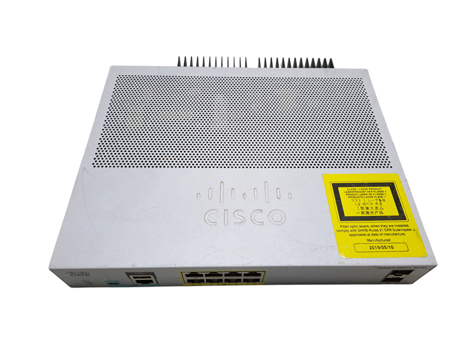 Cisco WS-C2960L-8PS-LL | 8-Port Gigabit PoE+ 2x SFP Silent Managed Switch