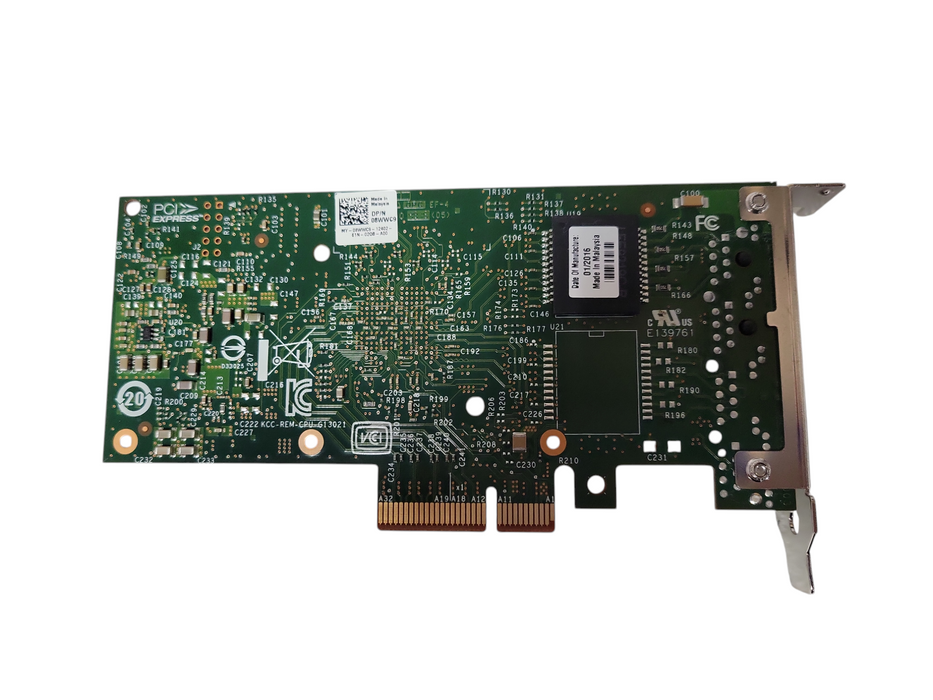 Dell Intel I350-T2 Dual-Port PCIe x4 Gigabit Adapter 0XP0NY 08WWC9