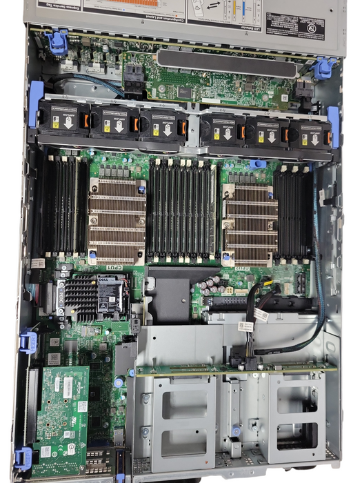 Dell PE R740xd, 2x Xeon Gold 5118 2.30Ghz, 32GB DDR4, H740P Mini, 2x PSU, READ