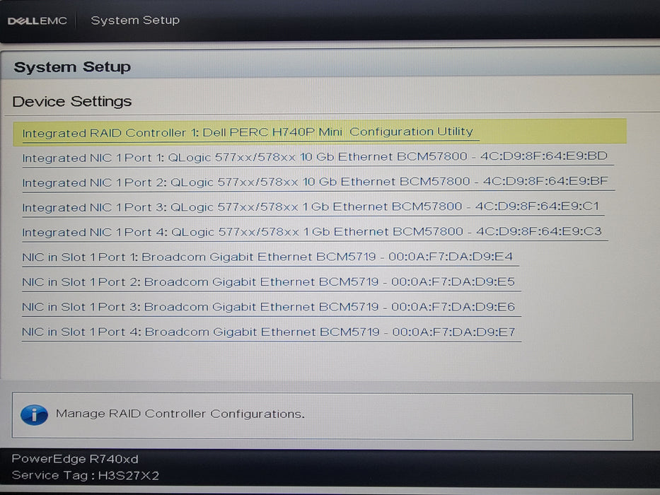 Dell PE R740xd, 2x Xeon Gold 5118 2.30Ghz, 32GB DDR4, H740P Mini, 2x PSU, READ