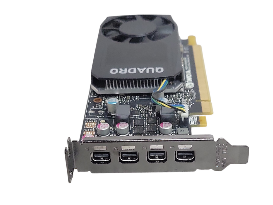 NVIDIA/PNY Quadro P600 2GB GDDR5 Graphics Card 4x Mini DP, Low Profile bracket