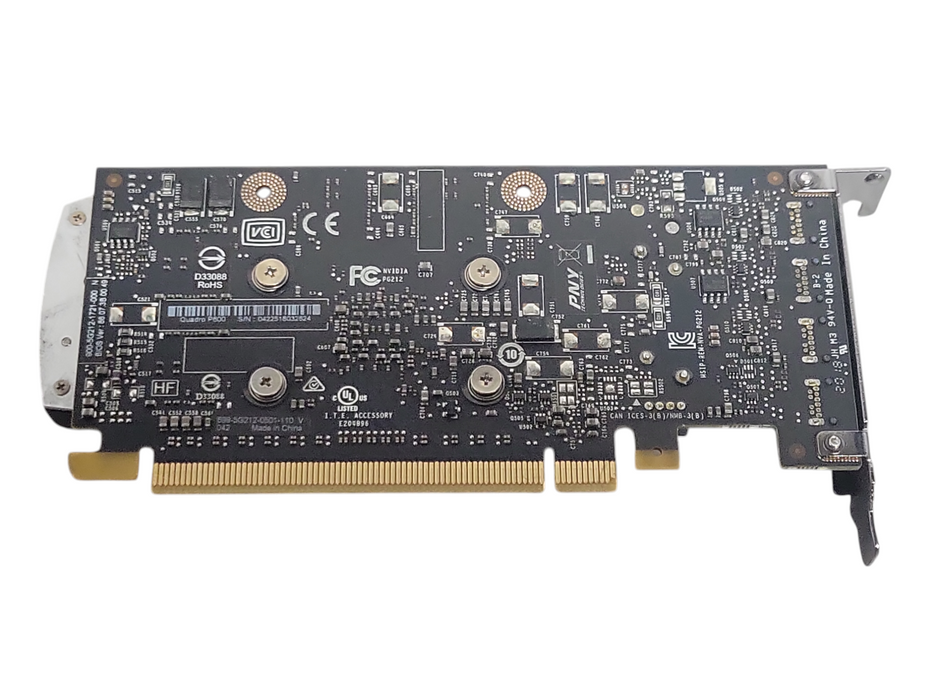 NVIDIA/PNY Quadro P600 2GB GDDR5 Graphics Card 4x Mini DP, Low Profile bracket