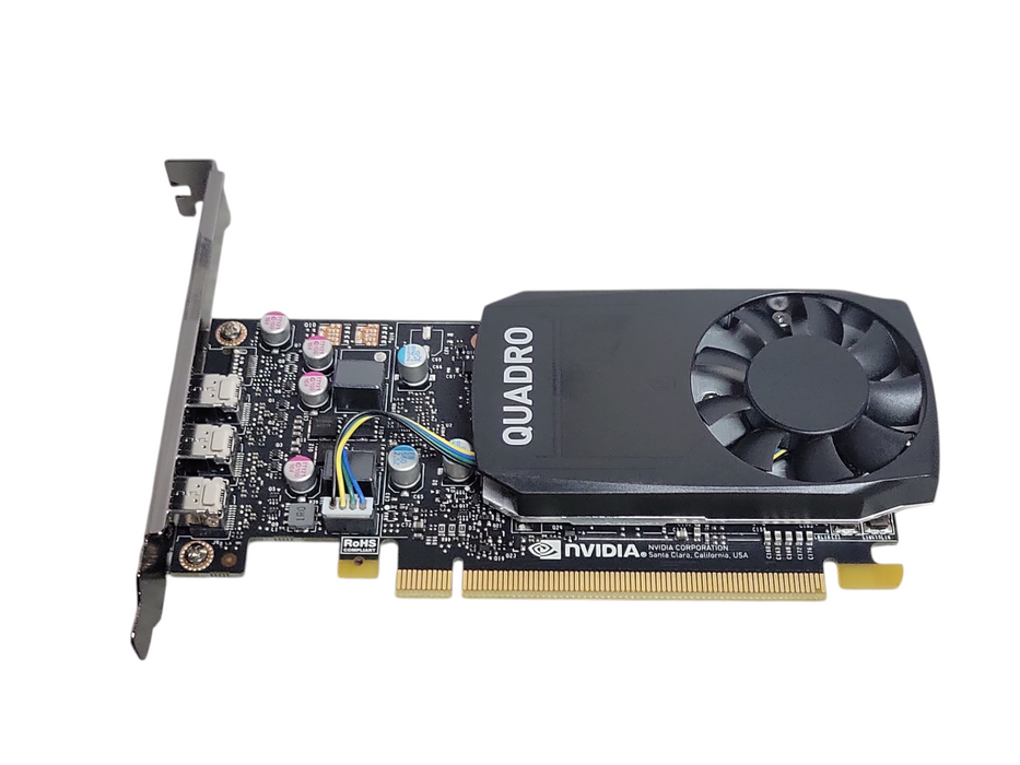 NVIDIA Quadro P400 2GB GDDR5 3 x Mini DP graphics card, Full Height bracket