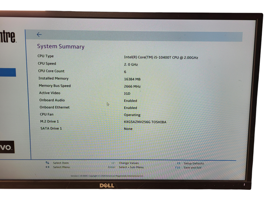 Lenovo ThinkCentre M70q Intel Core i5-10400T, 16GB DDR4, 256GB NVMe, Wi-Fi, 65W