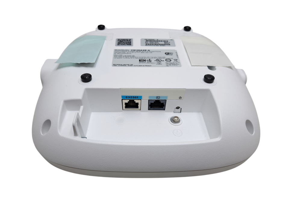 Cisco Catalyst C9120AXE-A Wi-Fi 6 Access Point 2.5GbE PoE w/ Mounting Bracket