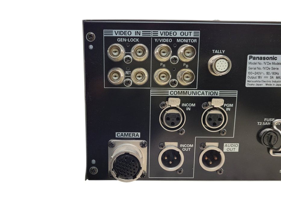 Panasonic AJ-RC905 compact remote control unit (RCU)