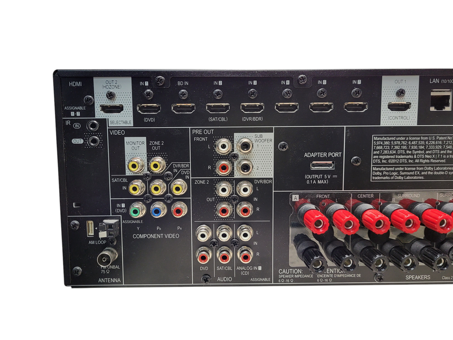 Pioneer VSX-1128-K 7.2-channel network AV receiver READ