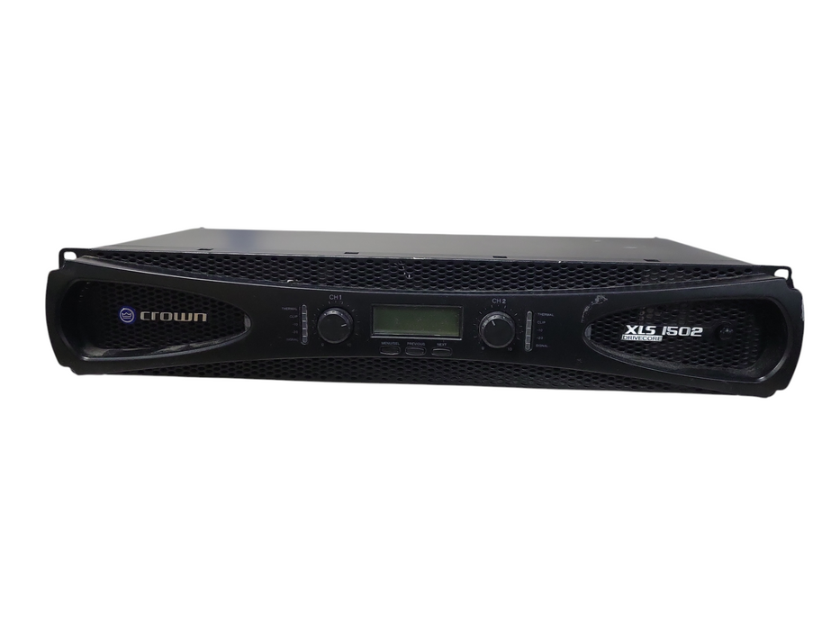 Crown Pro XLS1502 XLS 1502 1550w DJ/PA Power Amplifier Amp