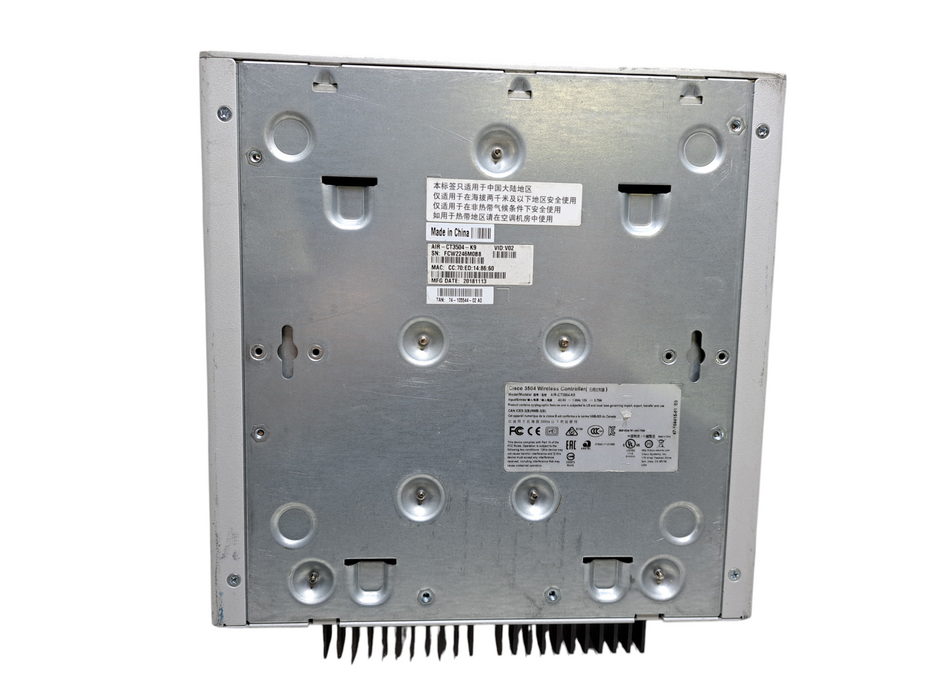 CISCO AIR-CT3504-K9 3504 IEEE 802.11ac Wireless LAN Controller