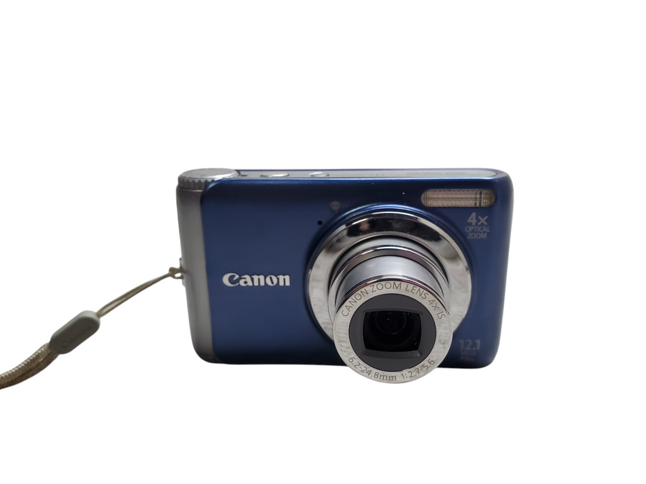 Canon PowerShot A3100 IS 12.1MP Digital Camera w/ Battery