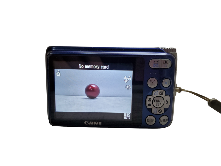 Canon PowerShot A3100 IS 12.1MP Digital Camera w/ Battery