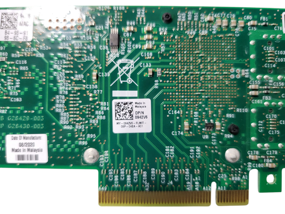 Dell 0942V6 - Intel Dual Port 10GbE SFP+ PCI-e Network Adapter