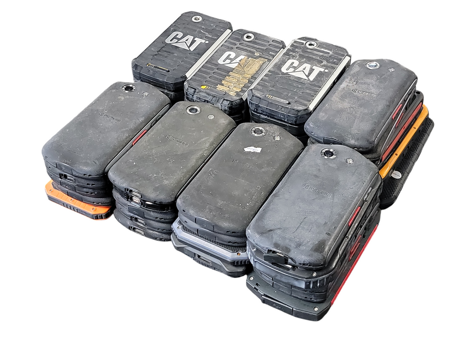 Lot of 40x Rugged Phones [Assorted Brands | AS-IS]