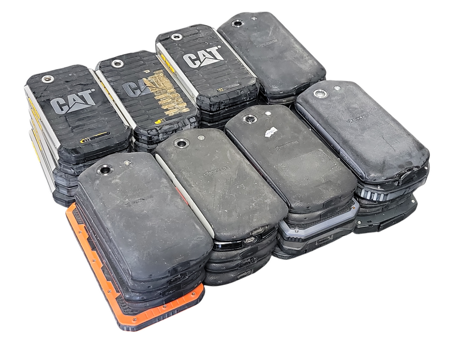 Lot of 40x Rugged Phones [Assorted Brands | AS-IS]