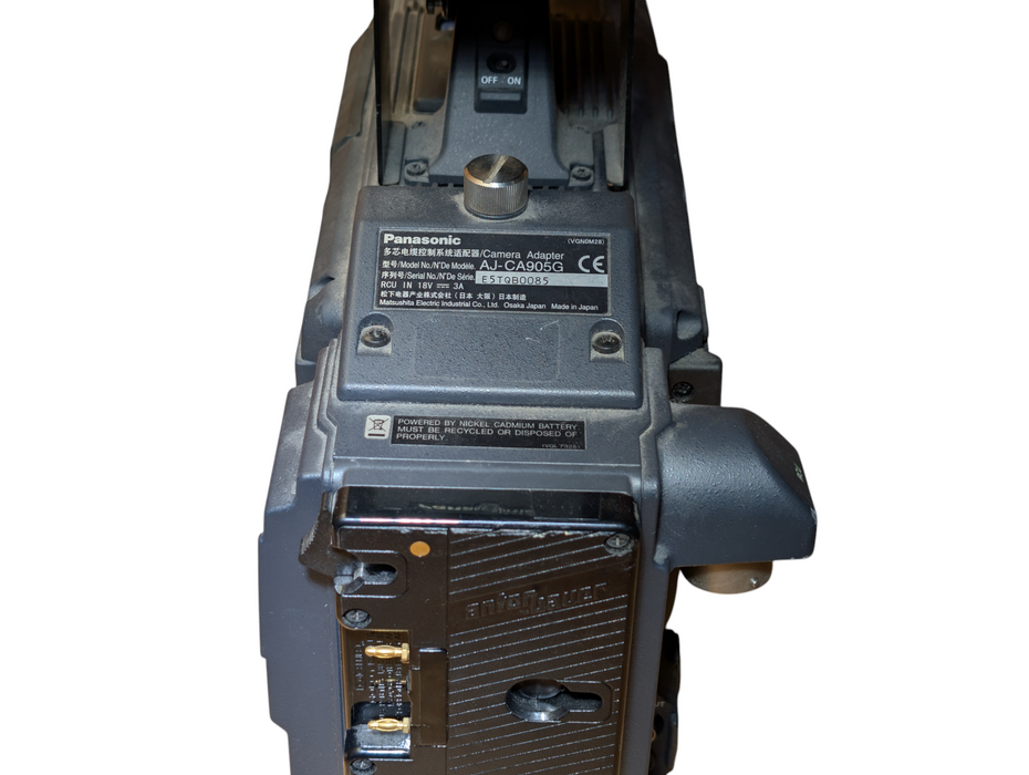 PANASONIC AJ-SDC615P DVCPRO CAMCORDER with CRT Viewfinder