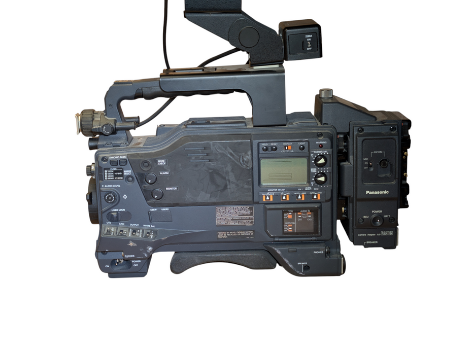 PANASONIC AJ-SDC615P DVCPRO CAMCORDER with CRT Viewfinder