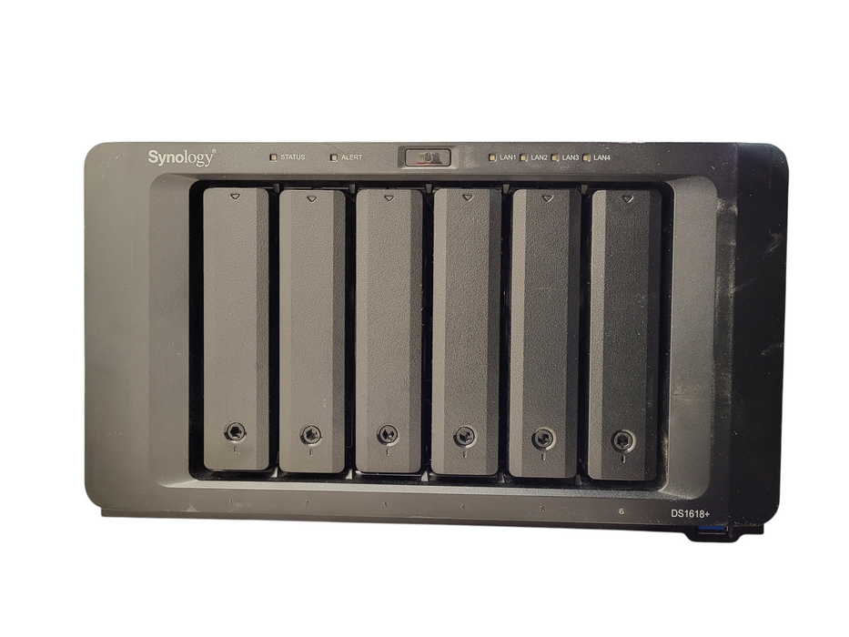 Synology DiskStation DS1618+ 6-bay NAS w/ 2x 2TB SATA HDD