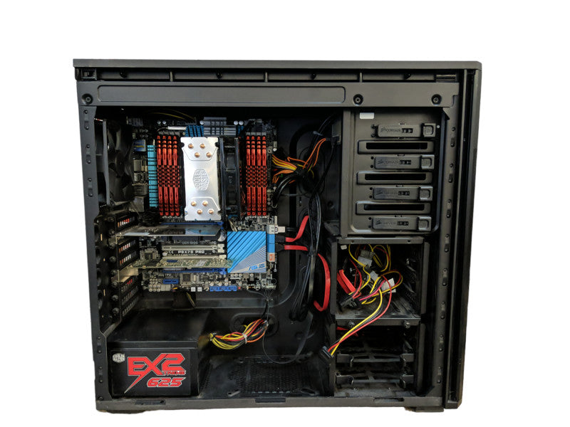 Custom/ i7-3820 @ 3.60GHz,  ASUS P9X79 LE, 64GB RAM - NO HDD/OS