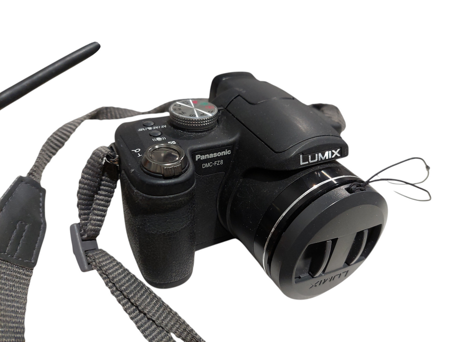 Lumix Panasonic DMC-FZ8 Digital Camera 12x Optical Zoom 35mm Equiv 36-432