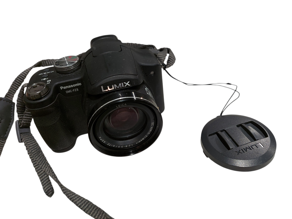Lumix Panasonic DMC-FZ8 Digital Camera 12x Optical Zoom 35mm Equiv 36-432