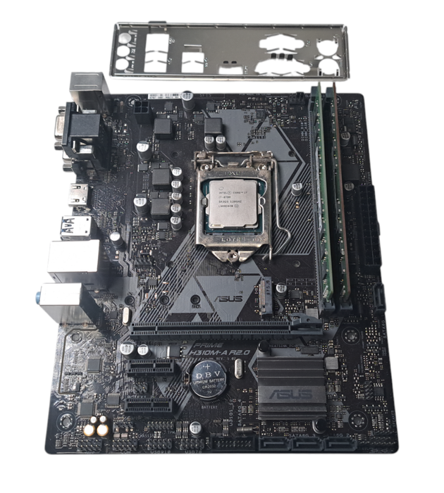 ASUS Prime H310M-A R2.0 | Intel i7-8700 3.20Ghz | 16GB DDR4 2133MHz | I/O