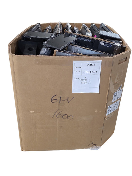Lot 64x 6th-9th Gen AIO All-in-Ones Assorted Brand AS-IS (AIO69-P2)