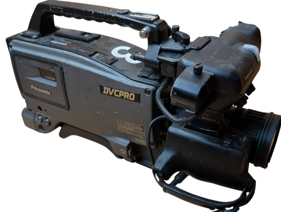 Panasonic AJ-D400P Professional Video Camera with Lens PLEASE READ