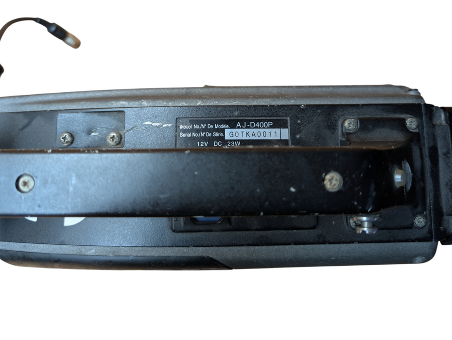 Panasonic AJ-D400P Professional Video Camera with Lens PLEASE READ