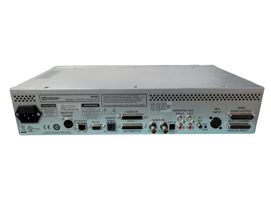 Dolby CP750 Digital Cinema Processor (READ)