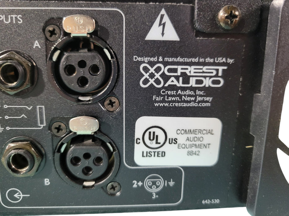 Crest Audio CA9 Professional Power Amplifier
