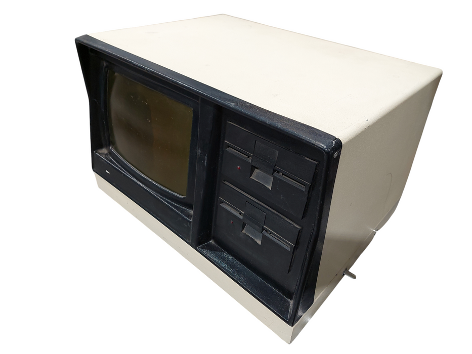 Vintage Floppy Disk Computer Shell Electrohome 1970's Tube CRT
