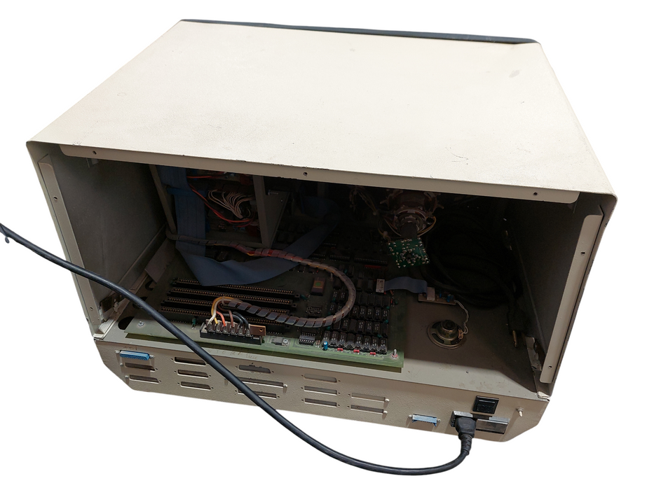 Vintage Floppy Disk Computer Shell Electrohome 1970's Tube CRT