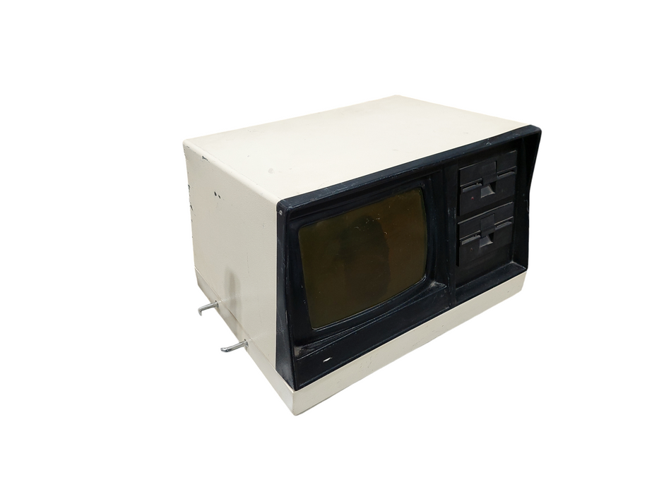 Vintage Floppy Disk Computer Shell Electrohome 1970's Tube CRT