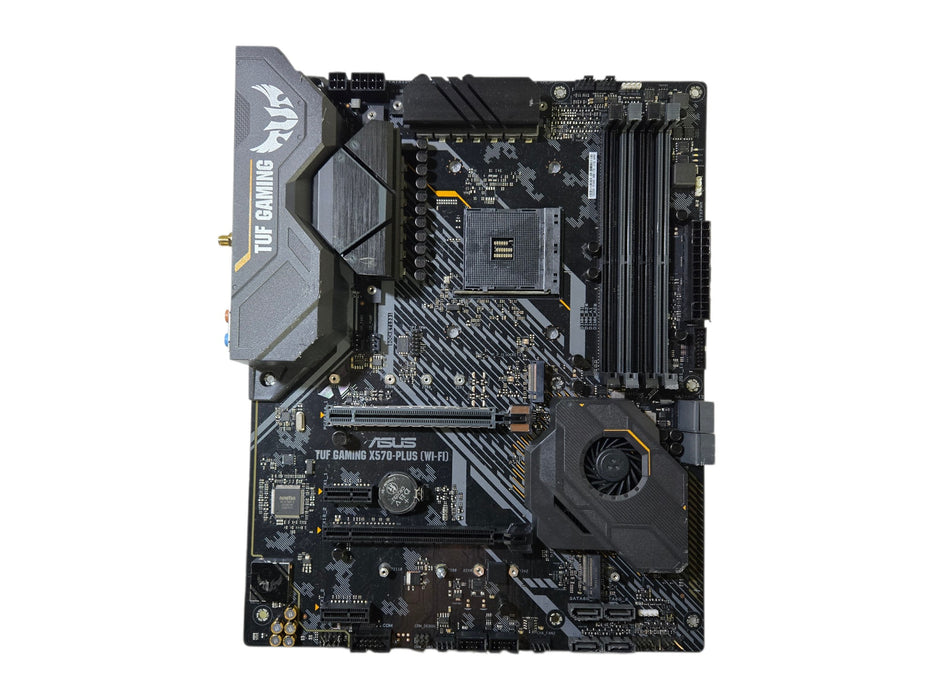 ASUS TUF Gaming X570-Plus (Wi-Fi) AM4 AMD Motherboard, No I/O shield, READ