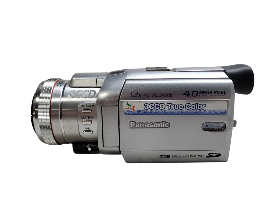 Panasonic PV-GS400 3CCD MiniDV Camcorder - No Battery *READ*