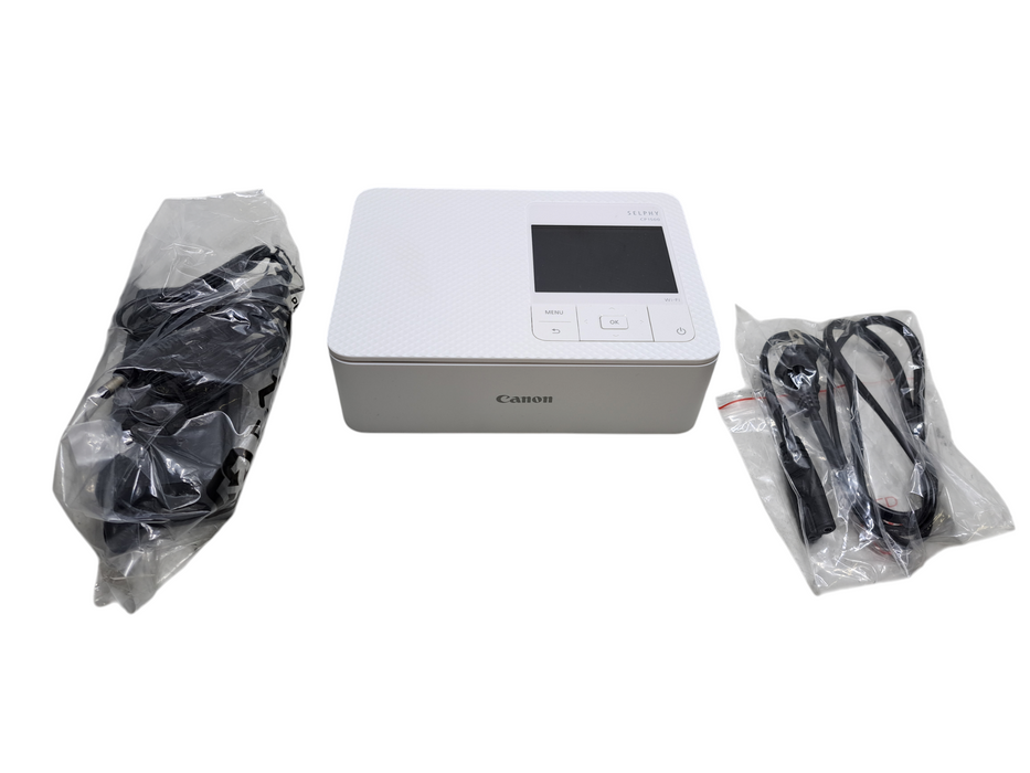 Canon Selphy CP1500 Wireless Compact Photo Printer - White (No Battery)