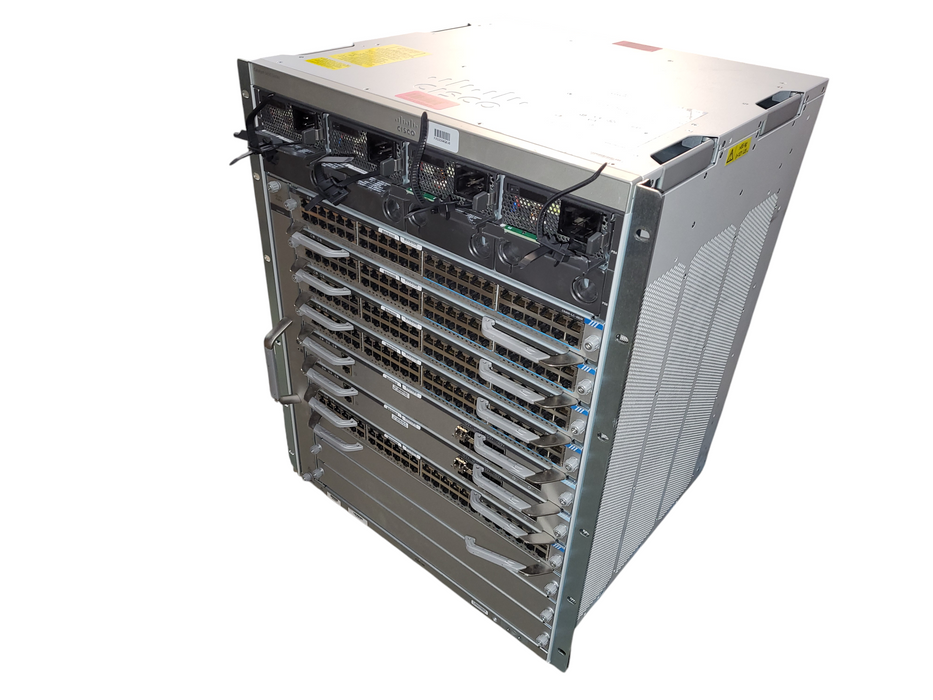Cisco C9410R Catalyst 9400 5x C9400-LC-48U , 2x C9400 SUP-1, 4x PSU READ