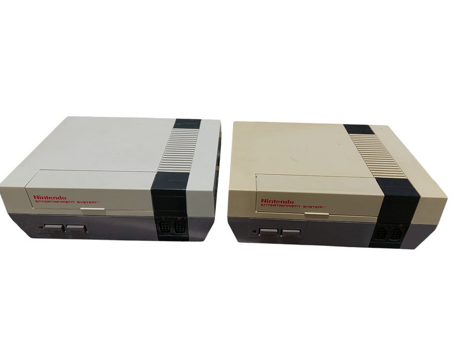 Bundle of 2 Original Nintendo NES Systems Model: NES-001 ( Parts )