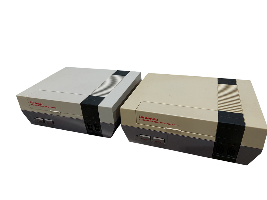Bundle of 2 Original Nintendo NES Systems Model: NES-001 ( Parts )