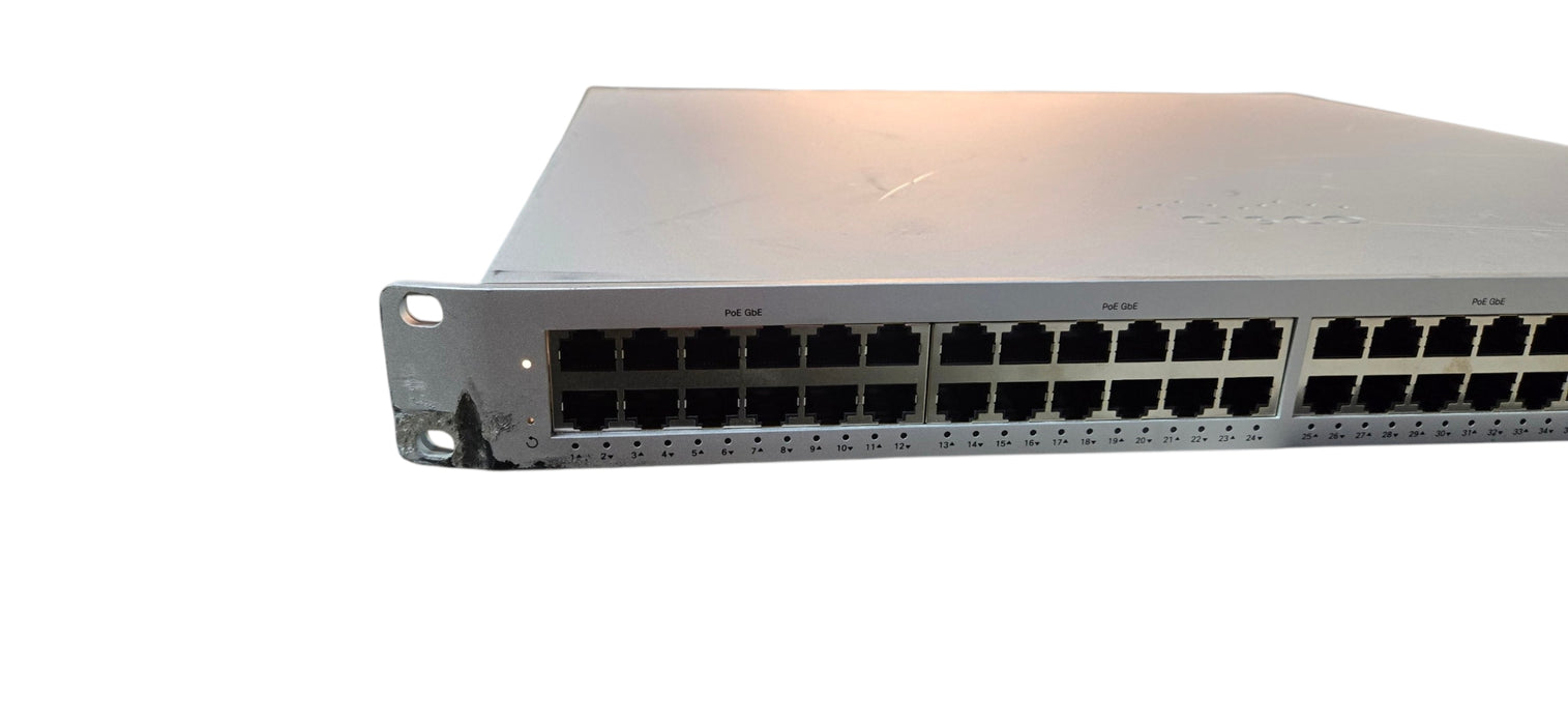 Cisco Meraki MS250-48FP 48-Port Gigabit PoE+ Managed Switch |SEE